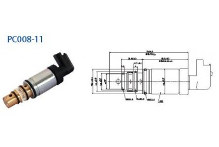 SANDEN (PEUGEOT , CITROEN ) ELEKTRİKLİ VALF